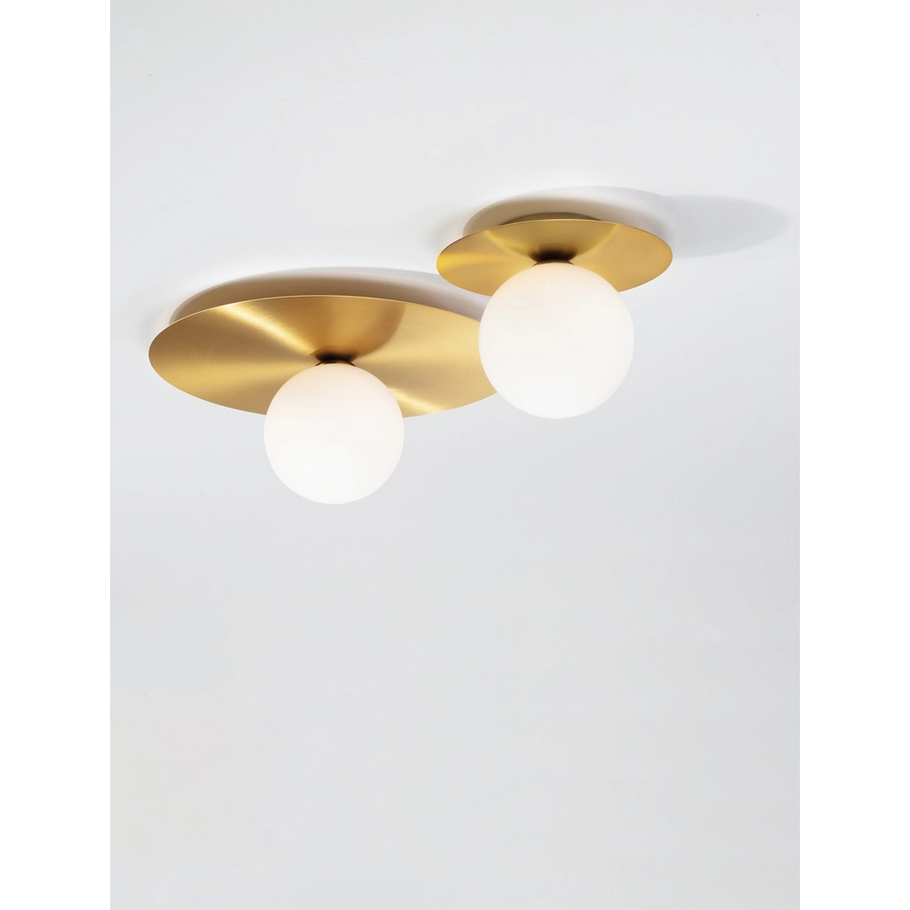 Ceiling lamp Indigo gold Ø 23cm Lyora 5212017436153