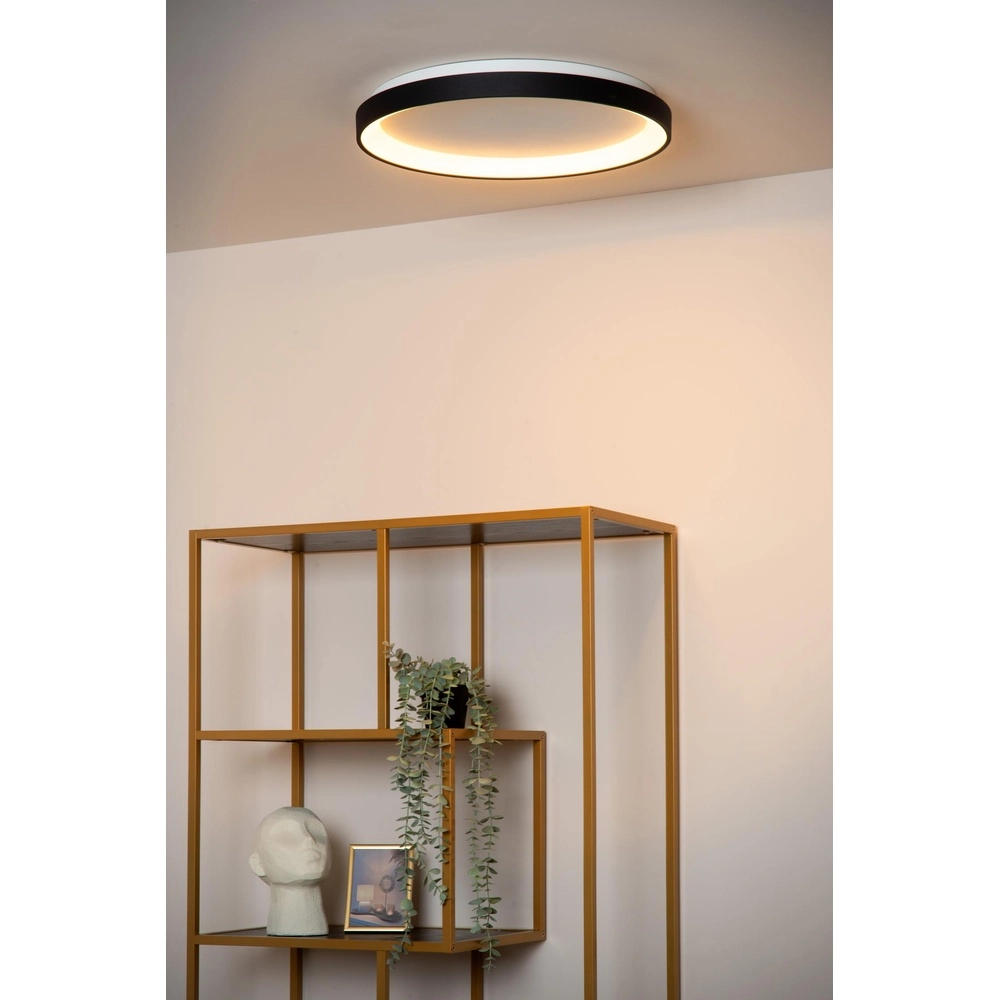 Ceiling light Vidal Ø 48cm black Lucide 5411212460905