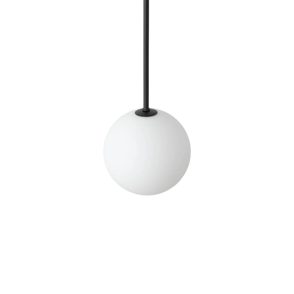 Glass ceiling lamp Kier L black - 140cm Lyora 5903139103107