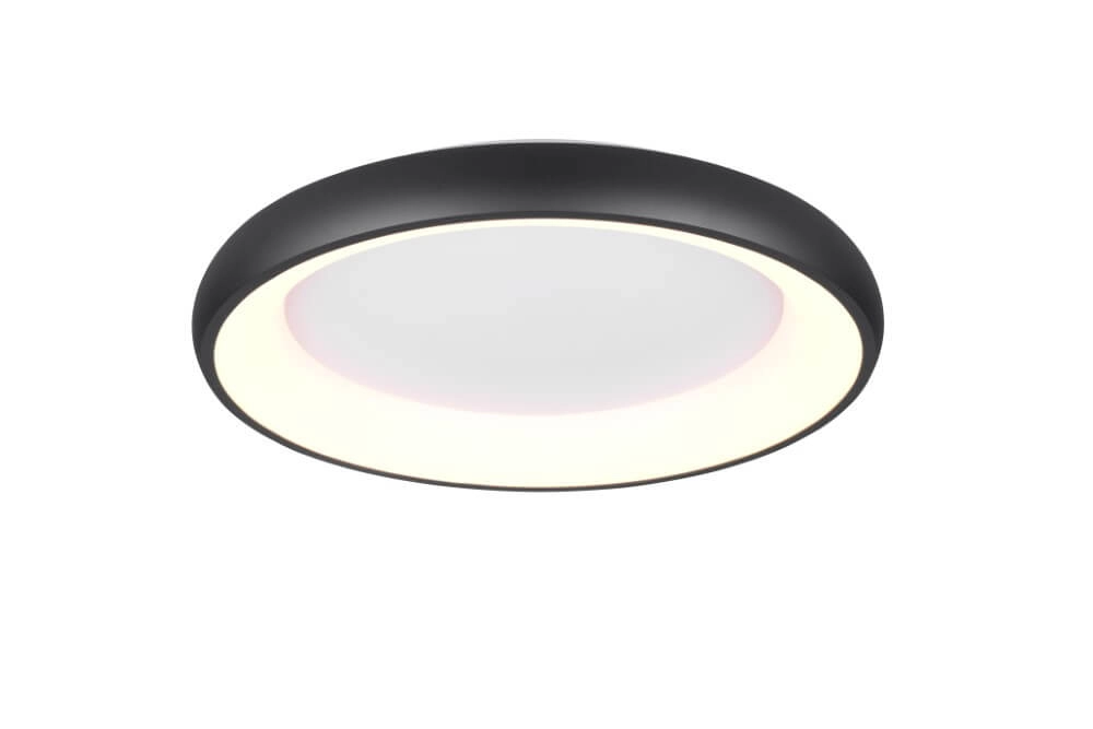 Led ceiling light Cardona black - Ø 60cm Trio 4017807613926