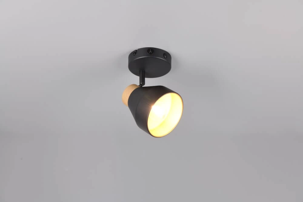 Design wall lamp Valentin black Trio 4017807637397