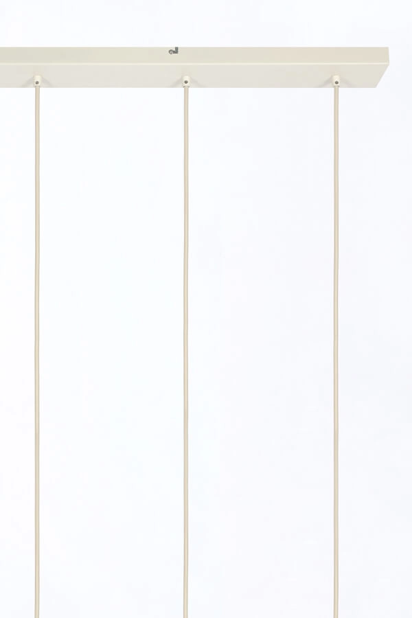 5-light pendant lamp Bisho cream design 1040cm Light & Living 8717807743321