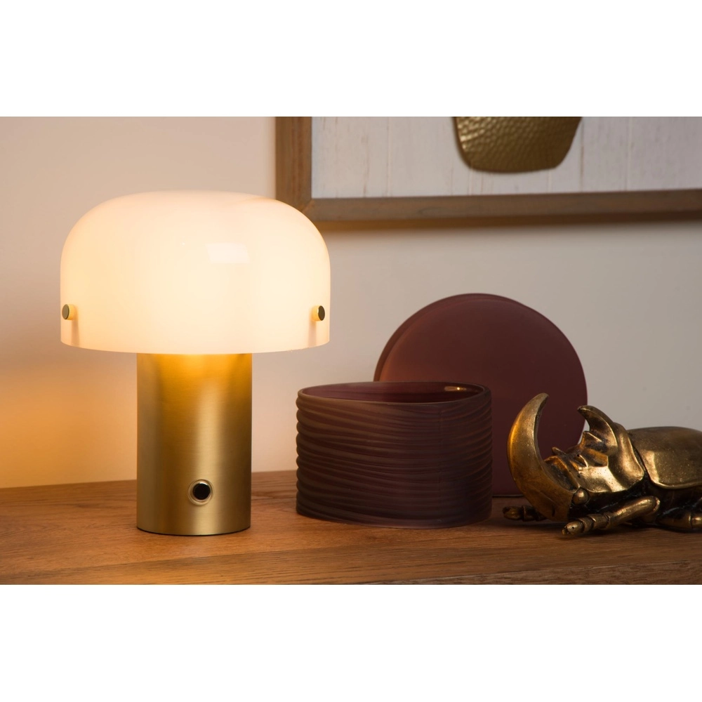 Table lamp Timon 17.5cm gold Lucide 5411212051387