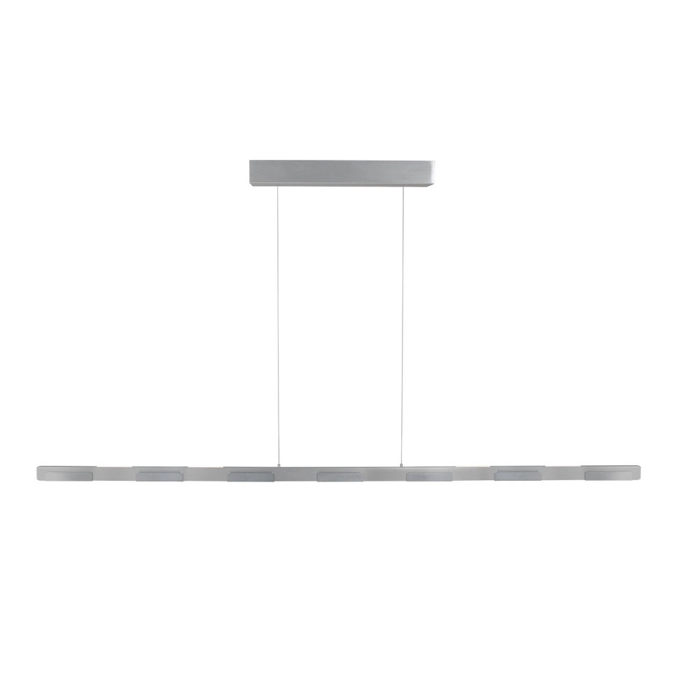 Sleek pendant lamp Bloc metallic grey Steinhauer 8712746148268