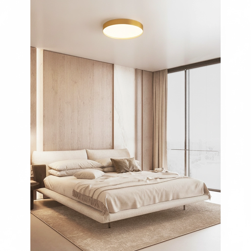 Ceiling light Roi gold Ø 40cm