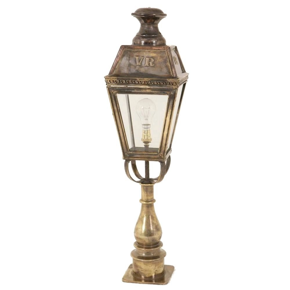 Country outdoor lamp Kensington handmade 78cm