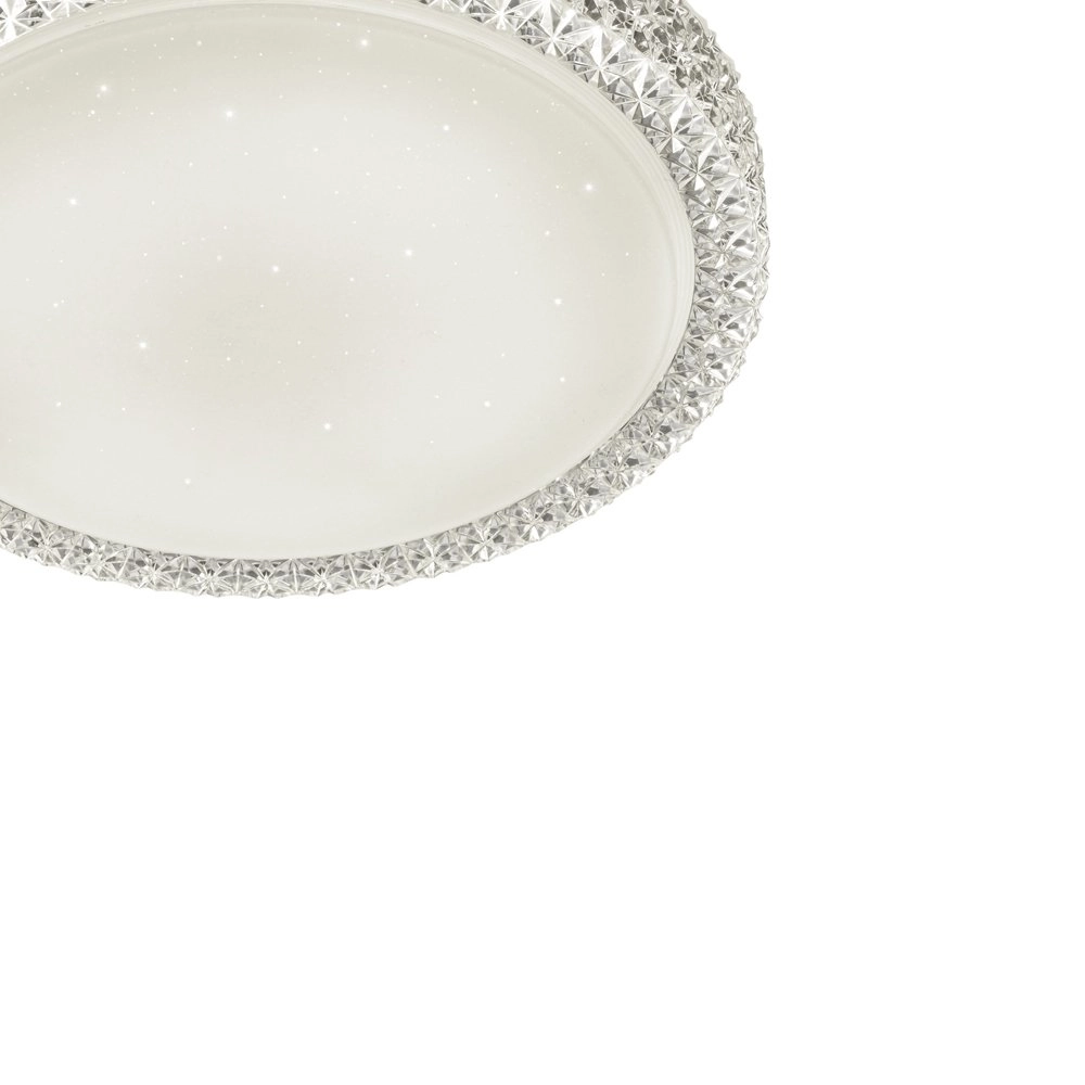LED flush ceiling light Pegasus with star effect white Trio 4017807305616