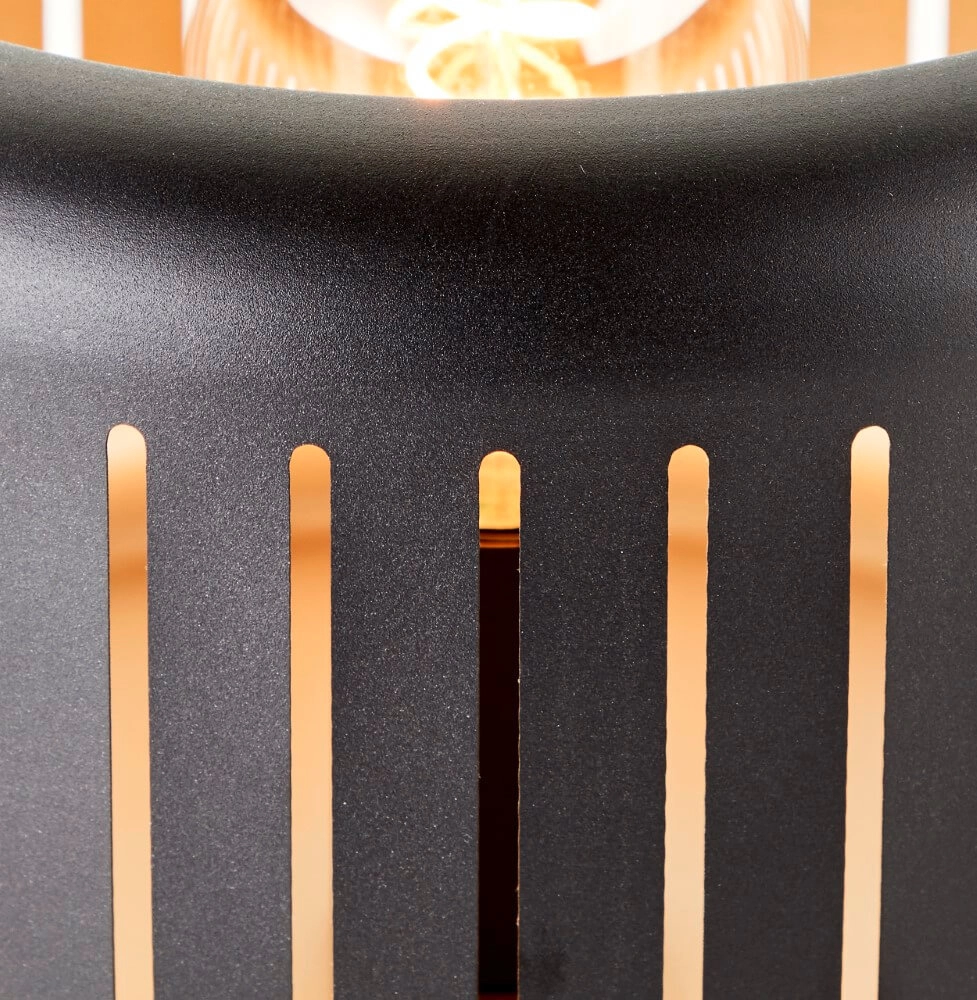 Black table lamp Tyas Brilliant 4004353411458