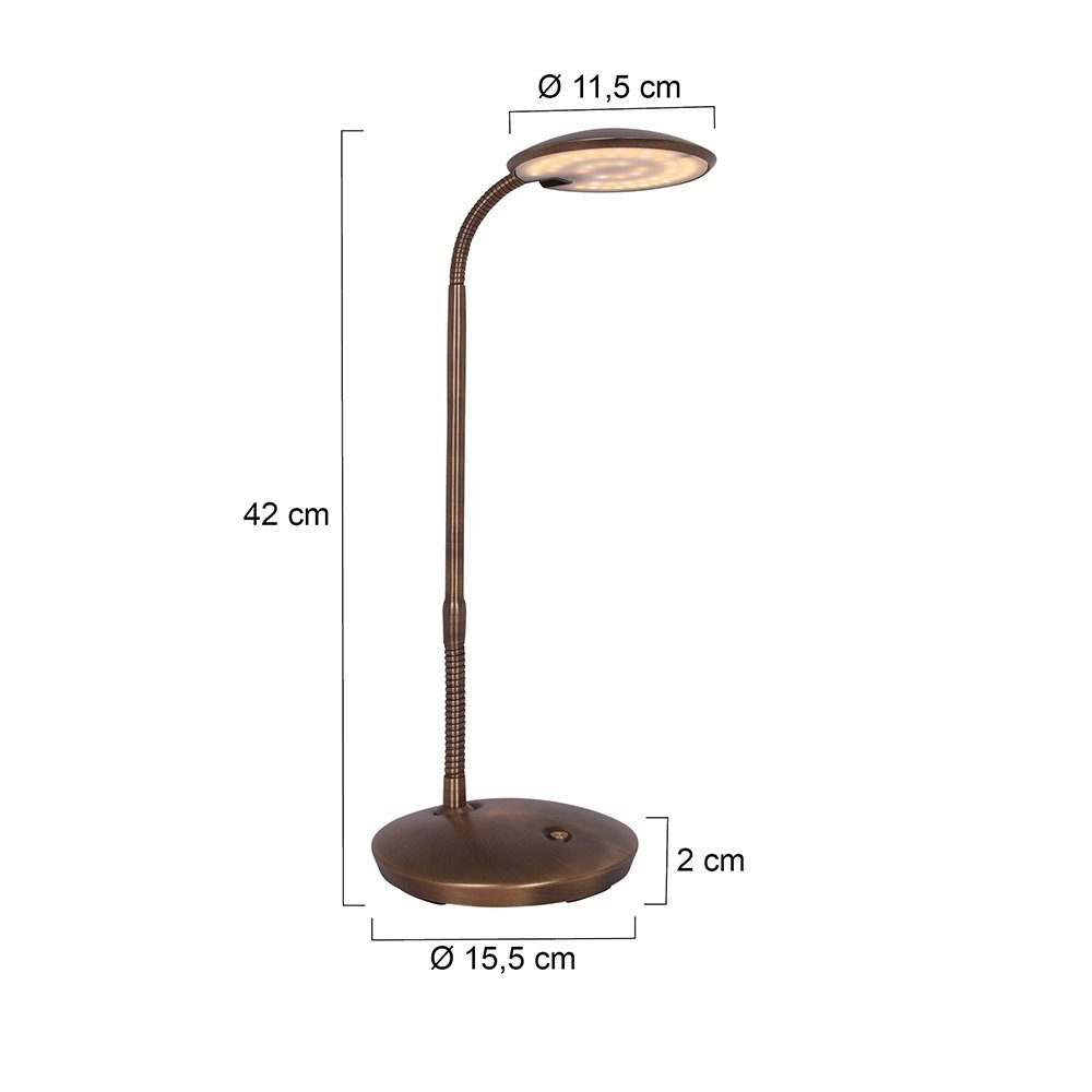 LED desk lamp Zenith Classic Steinhauer 8712746116984