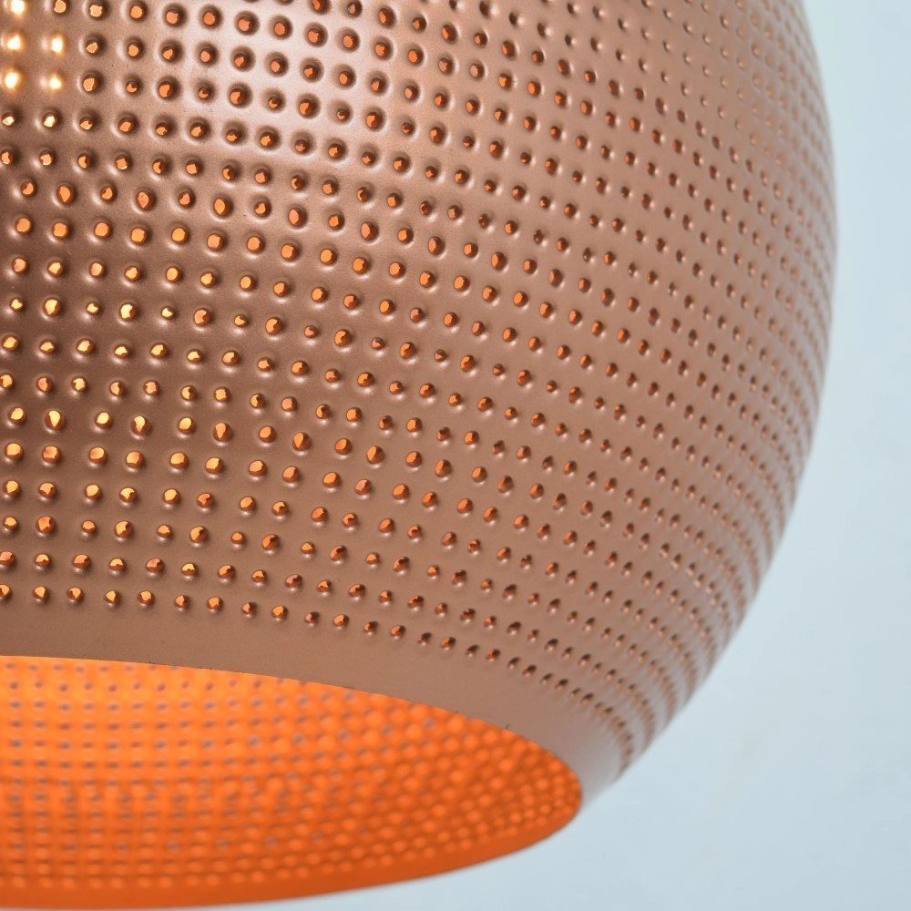 Hanging lamp Spike XL Ø40cm Copper Urban Interiors 8719325467154