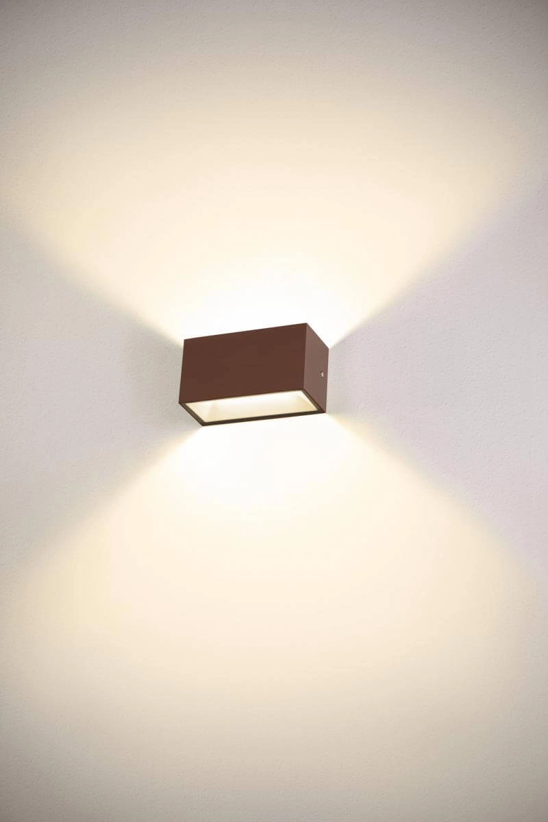 Led wall spot Sitra M Rust SLV 4024163252508