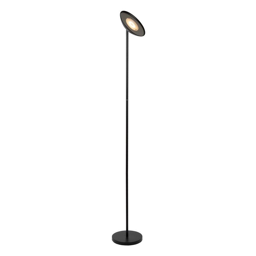Design floor lamp Zenith Black Lucide 5411212194060