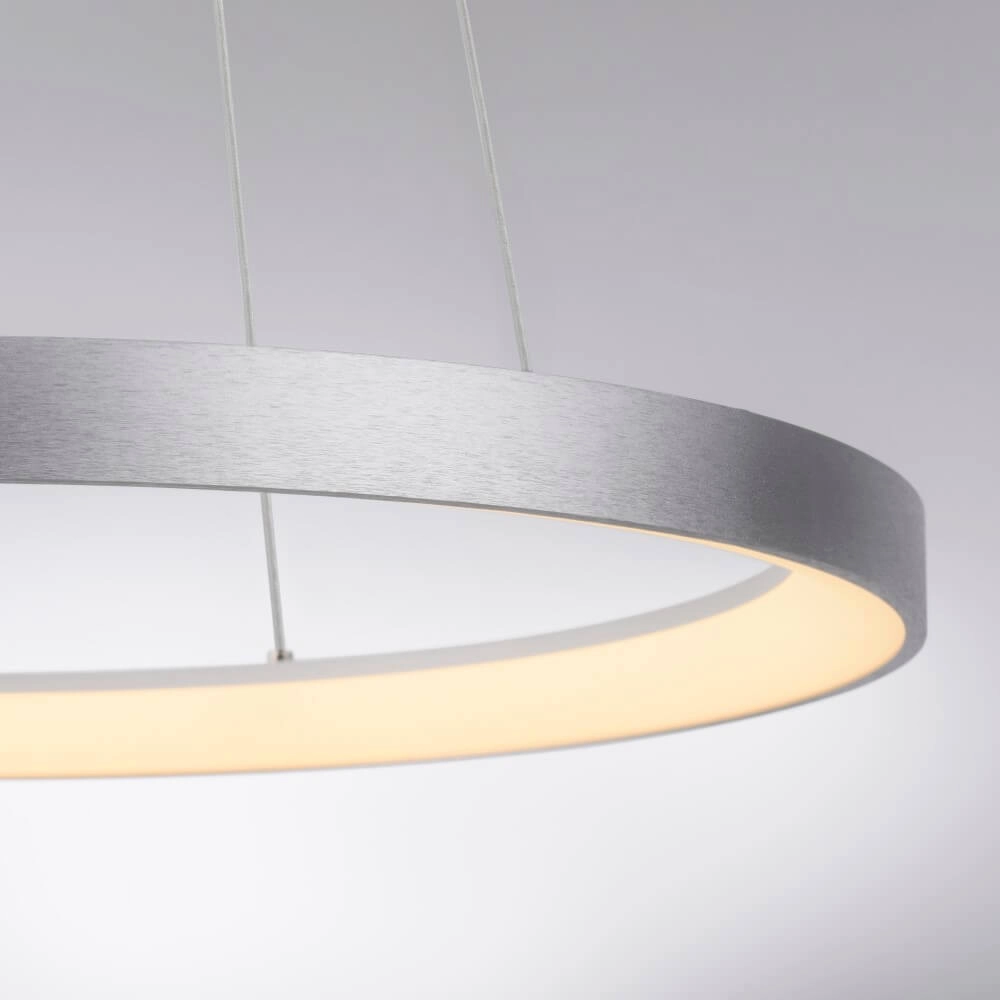 Round pendant lamp Hoop aluminium Paul Neuhaus 4012248384718