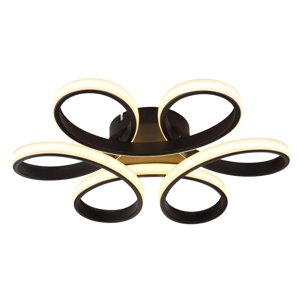Design ceiling lamp Orbita Black