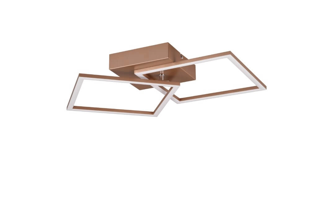 Designer ceiling lamp Trail brown Trio 4017807578973