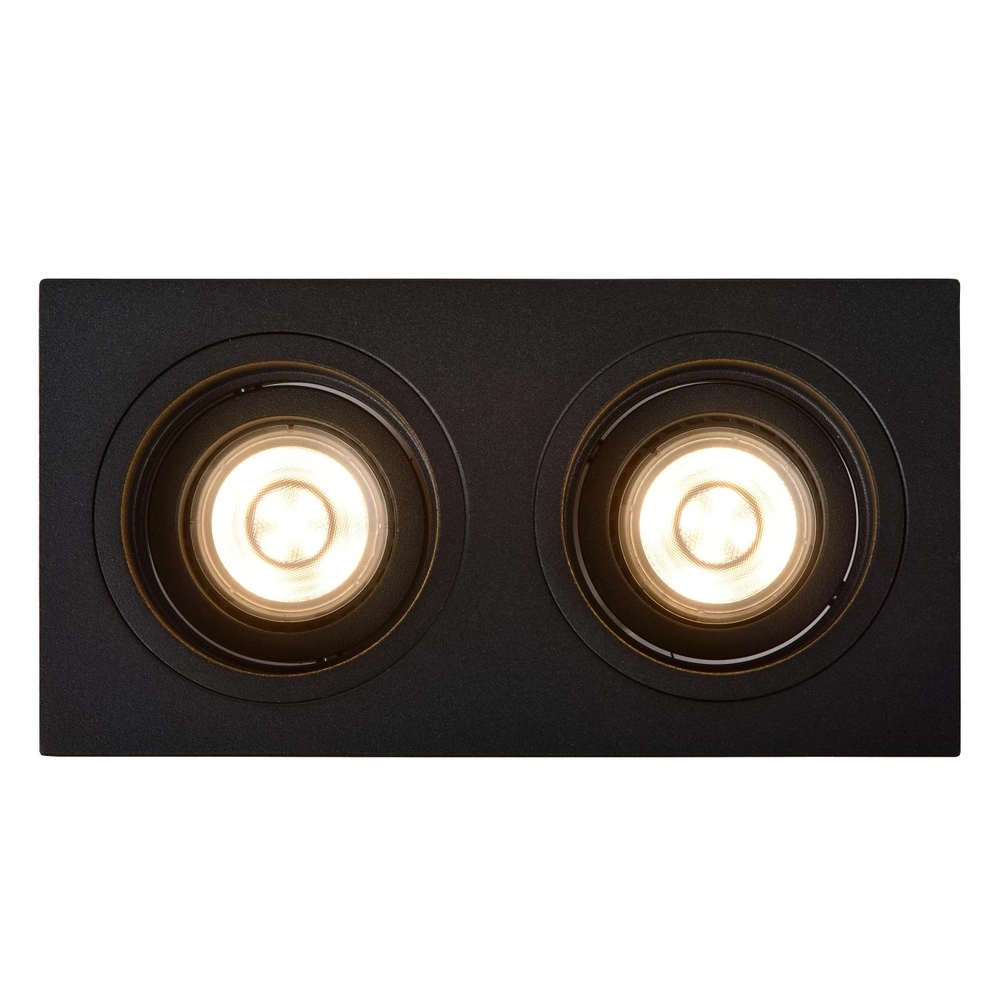 Rectangular recessed spotlight Embed Black Lucide 5411212221261