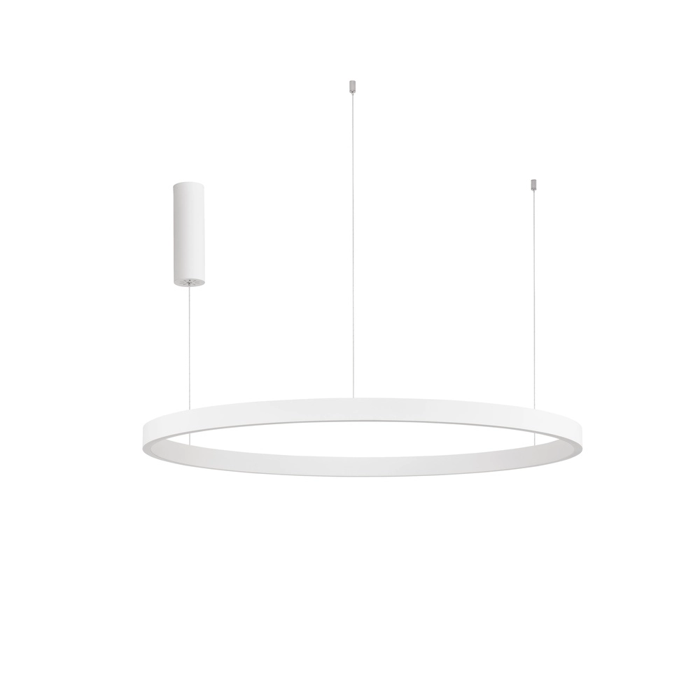 Design pendant lamp Elowen white Ø 98cm Lyora 5212017439123