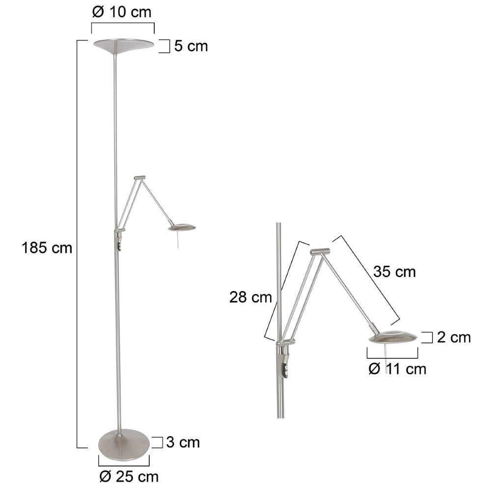 Reading lamp Zodiac LED Steinhauer 8712746127256