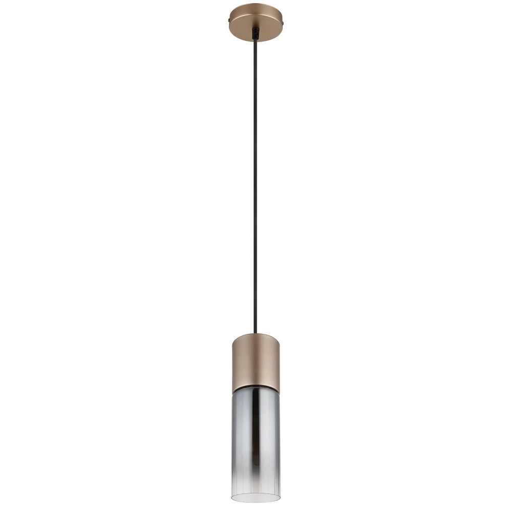 Pendant lamp Annika brown design Globo 9007371525904