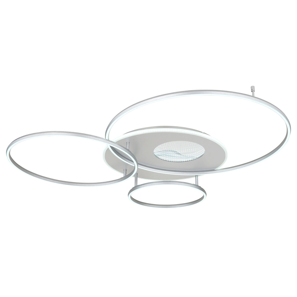 Ceiling lamp Invertina silver grey 126cm Globo 9007371450015