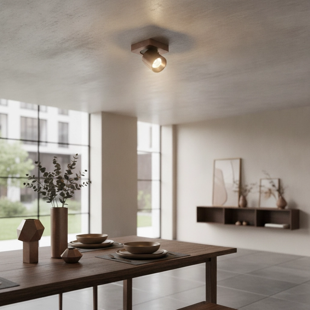 LED surface mounted spot Laguna bronze brown