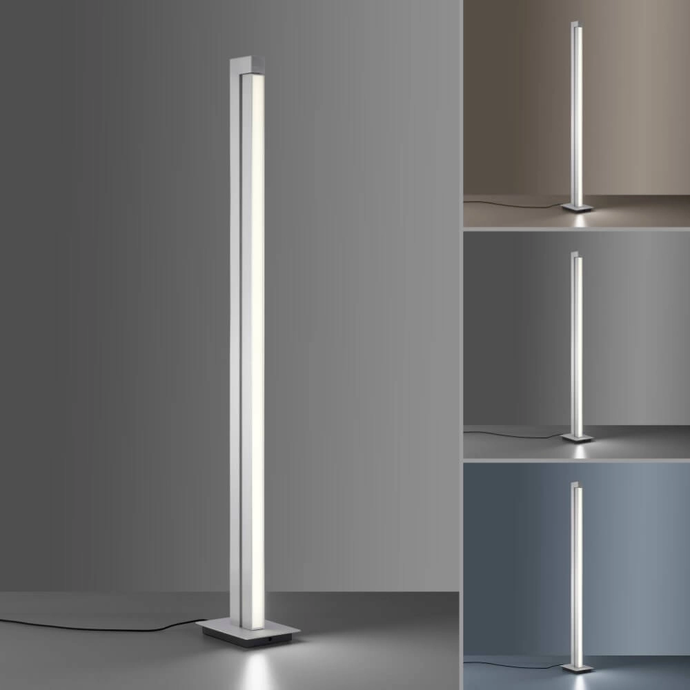 Floor lamp Pure-Lines aluminum Paul Neuhaus 4012248366332
