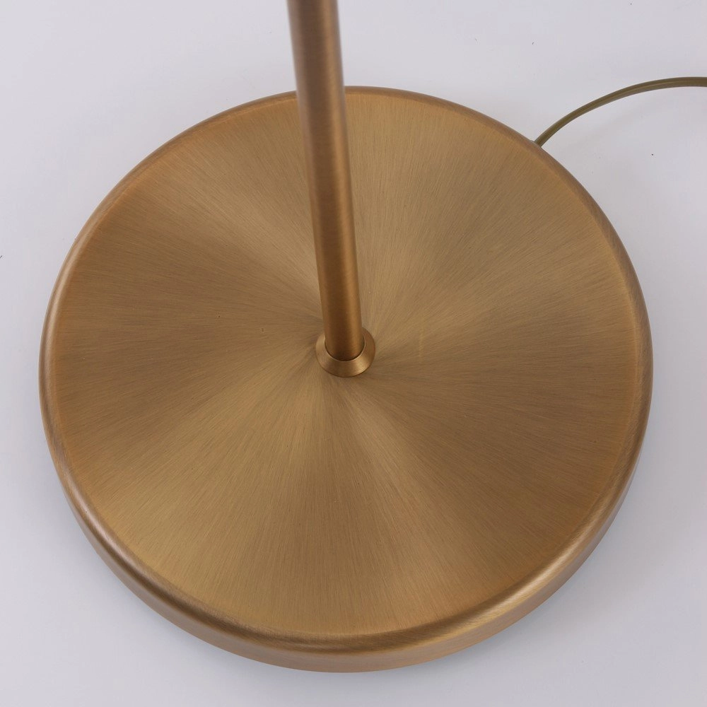 Floor lamp Mexlite 154cm bronze brown with white shade Steinhauer 8712746048087