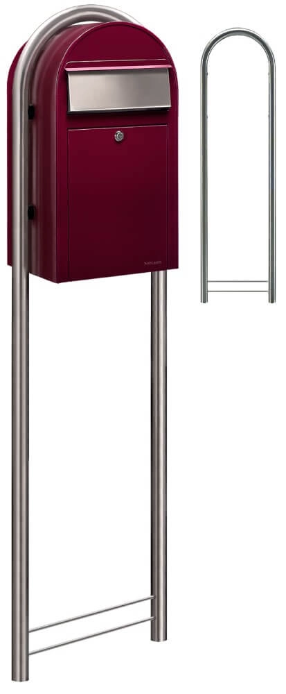 Mailbox Grande 3005 i Burgundy Bobi 6417237033239