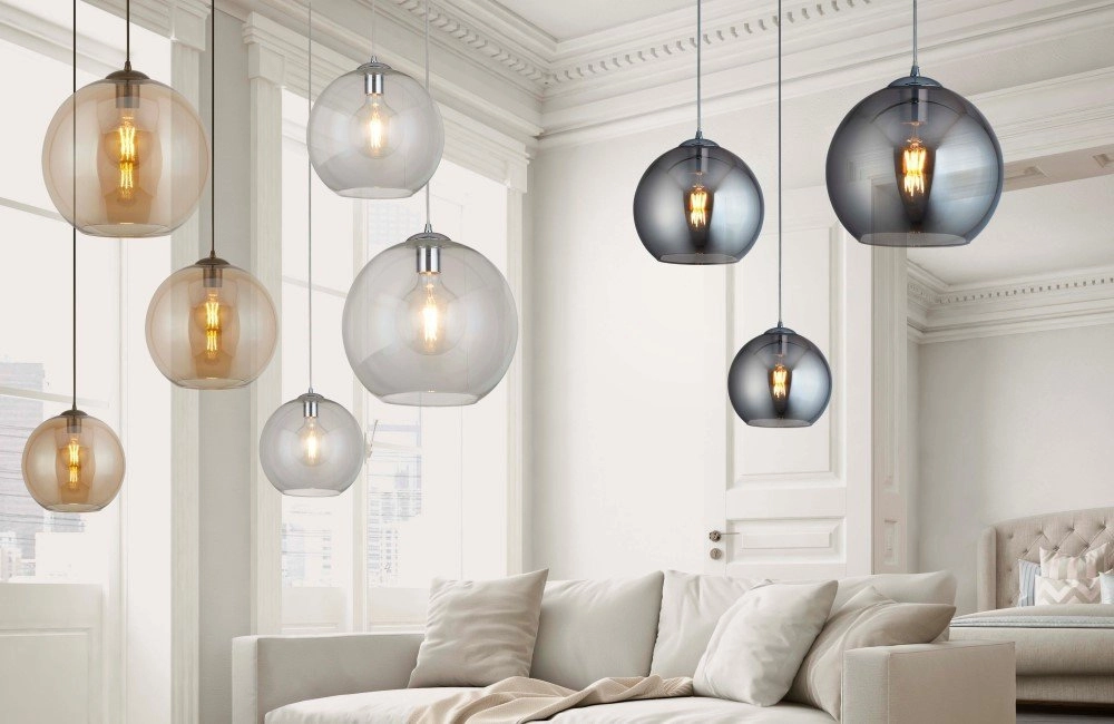 Smoke hanging lamp Balls Ø 30cm Searchlight 5053423096186