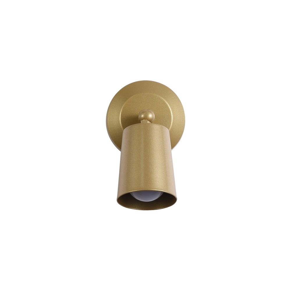 USB Rechargeable Wall Lamp Cone gold Searchlight 5053423298412