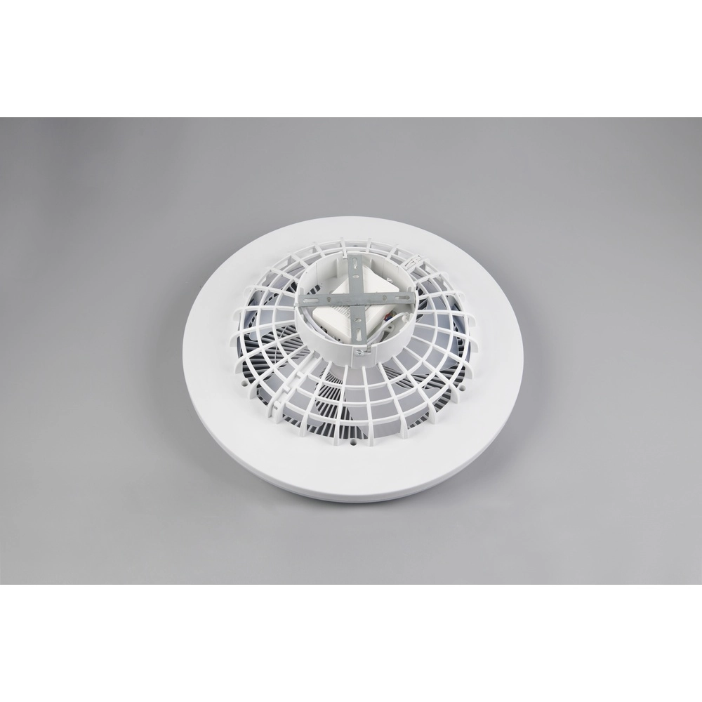 Design fan Holmsund white Ø 46cm with RGB function Trio 4017807688665