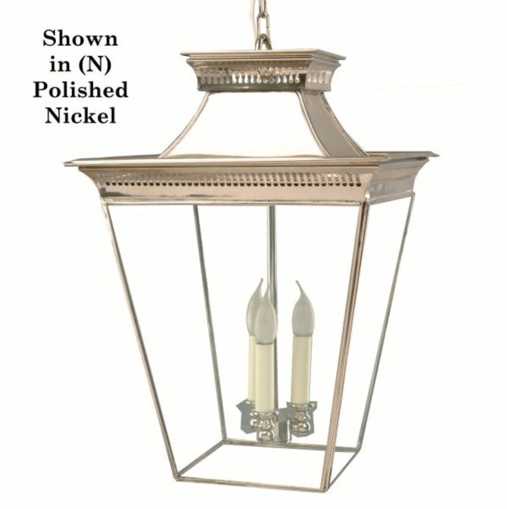 Antique pendant lamp Pagoda L antique copper (ant) Limehouse