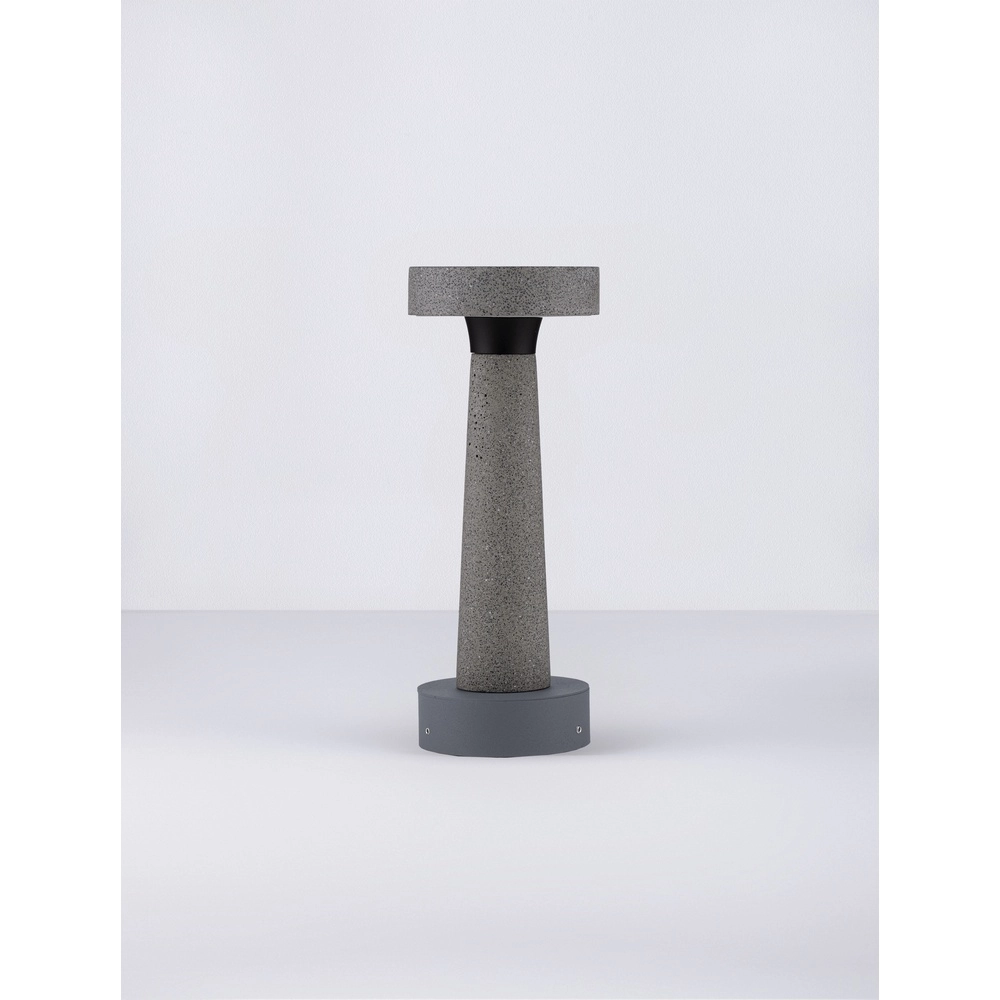 Garden lamp Cram concrete grey 30cm Lyora 5212017454676
