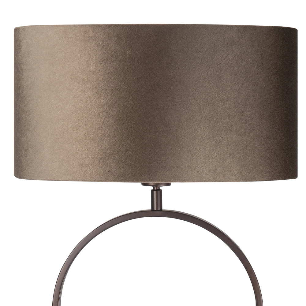 Table lamp Siena Choco 48cm Highlight 8718379050602