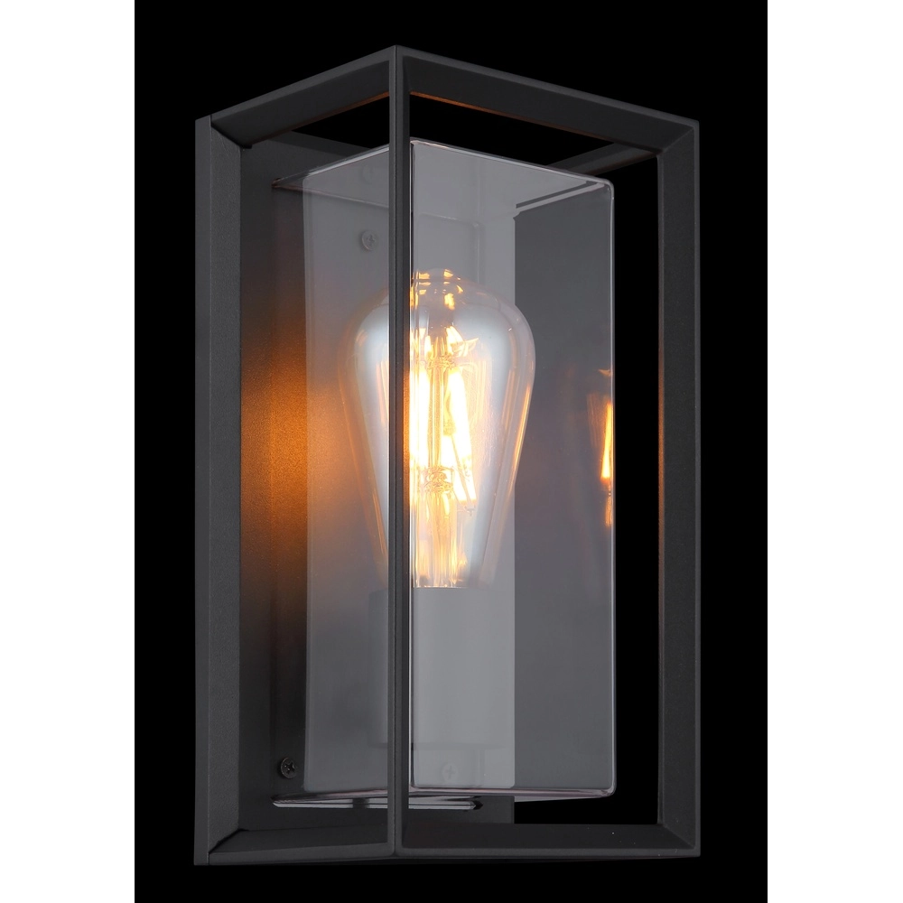 Outdoor wall lamp Logana Black Globo 9007371465811