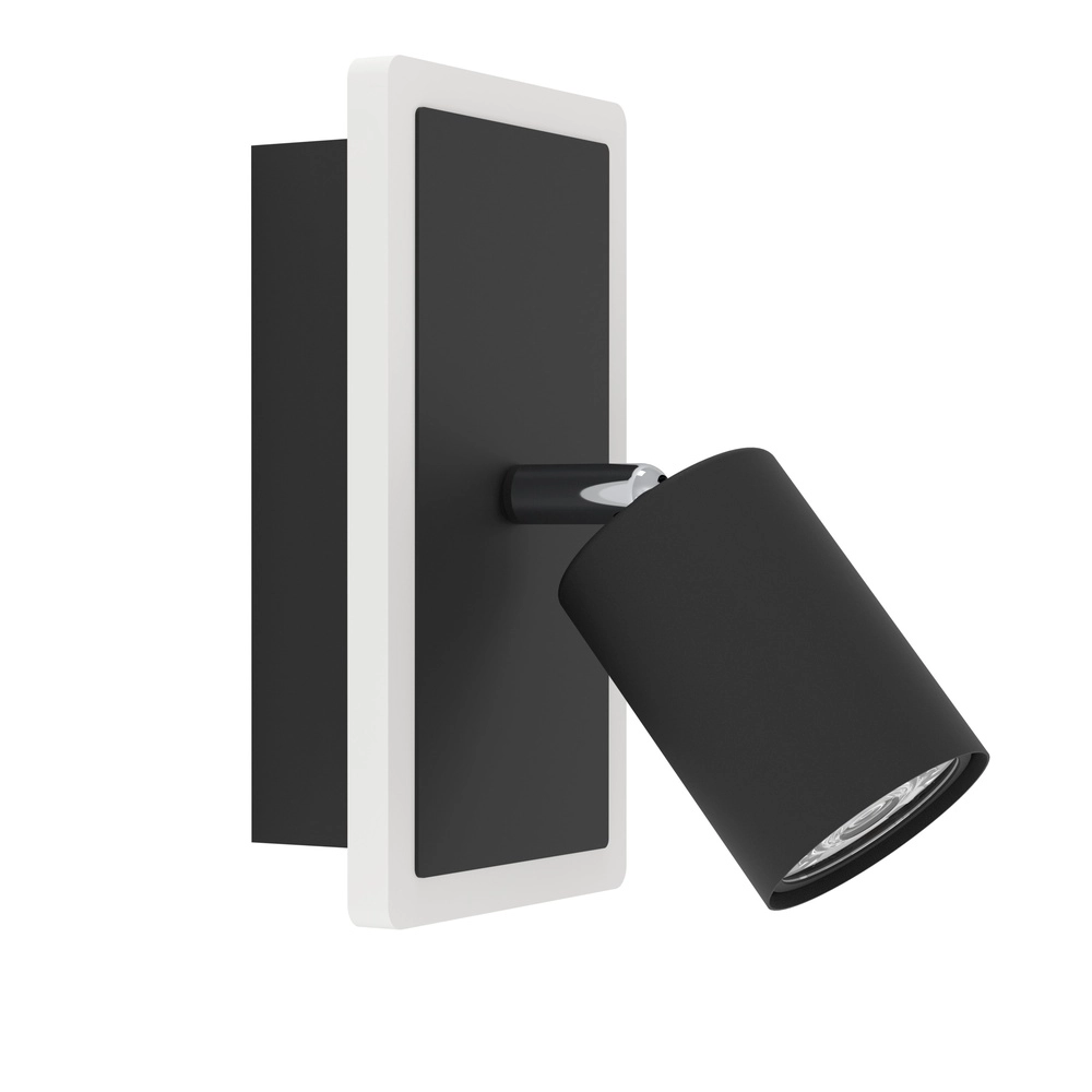 Led wall spot Rimbocchi 1 black - orientable
