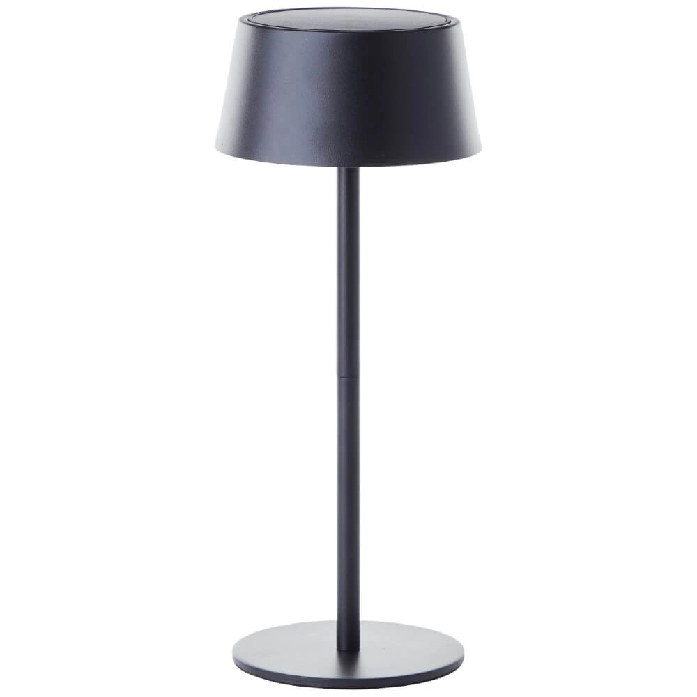 Black designer table lamp Picco on battery Brilliant 4004353437717