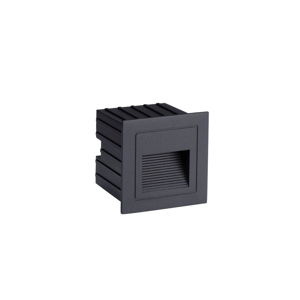 Square recessed light Polka black Lyora 5212017453198