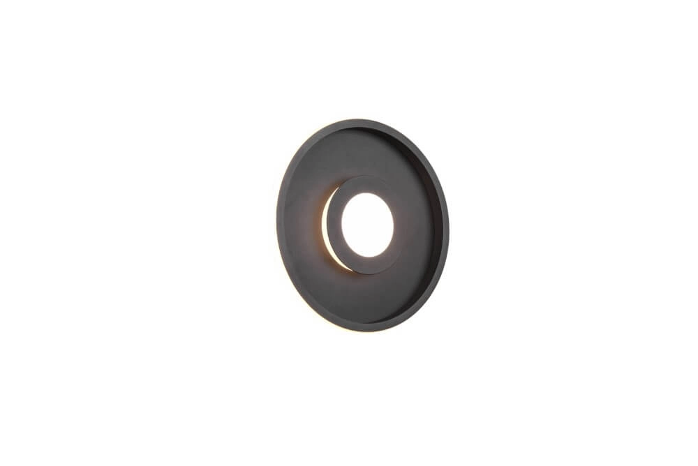 Ceiling lamp Ascari 30cm black Trio 4017807508512
