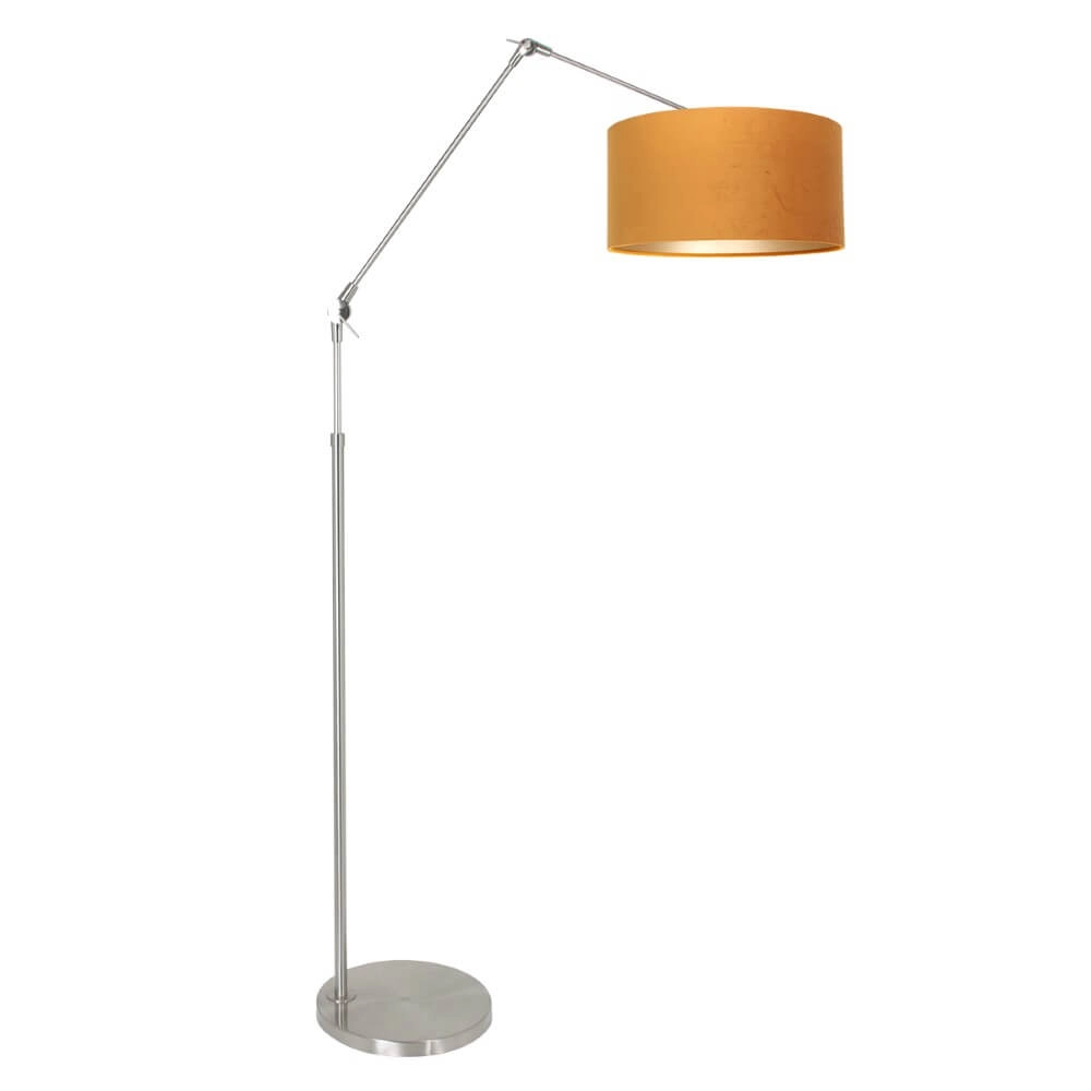 Reading lamp Prestige Chic with gold velvet Steinhauer 8712746145755