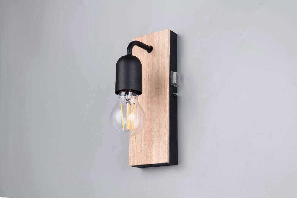 Country bathroom wall lamp Arturo 1x E27 Trio 4017807615678