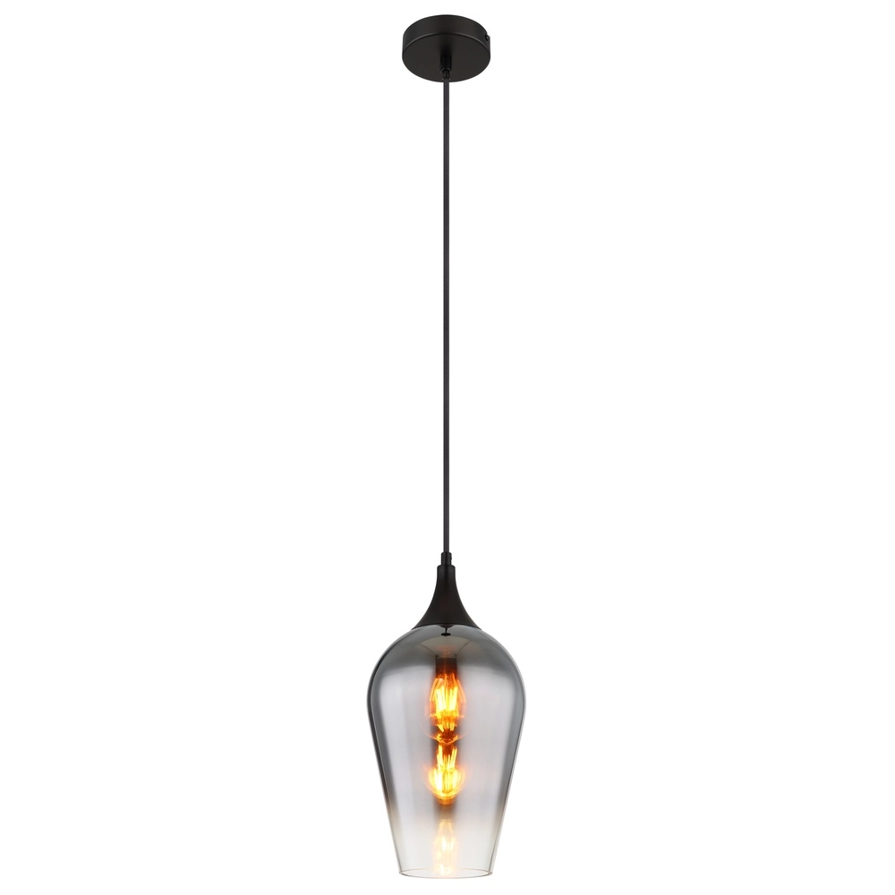 Pendant lamp Lavus smoke glass