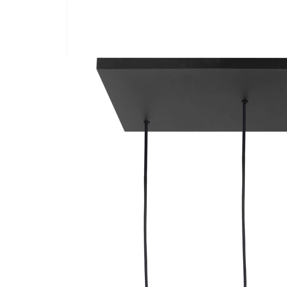 Hanging lamp Perugia matt gold - 4x E27 - 3x GU10 Highlight 8718379046995