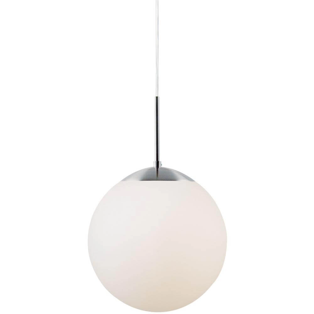Glass pendant lamp Cafe white Ø 25cm Nordlux 5701581103016