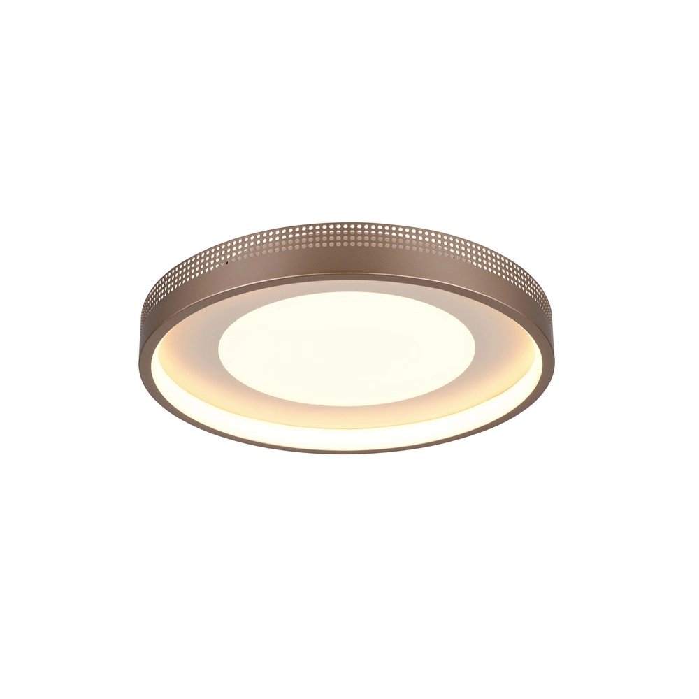 Modern ceiling lamp Solea mocha brown