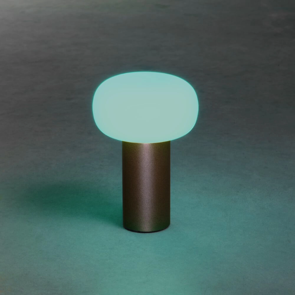 Rechargeable table lamp Antibes rust brown KonstSmide 7318308269726