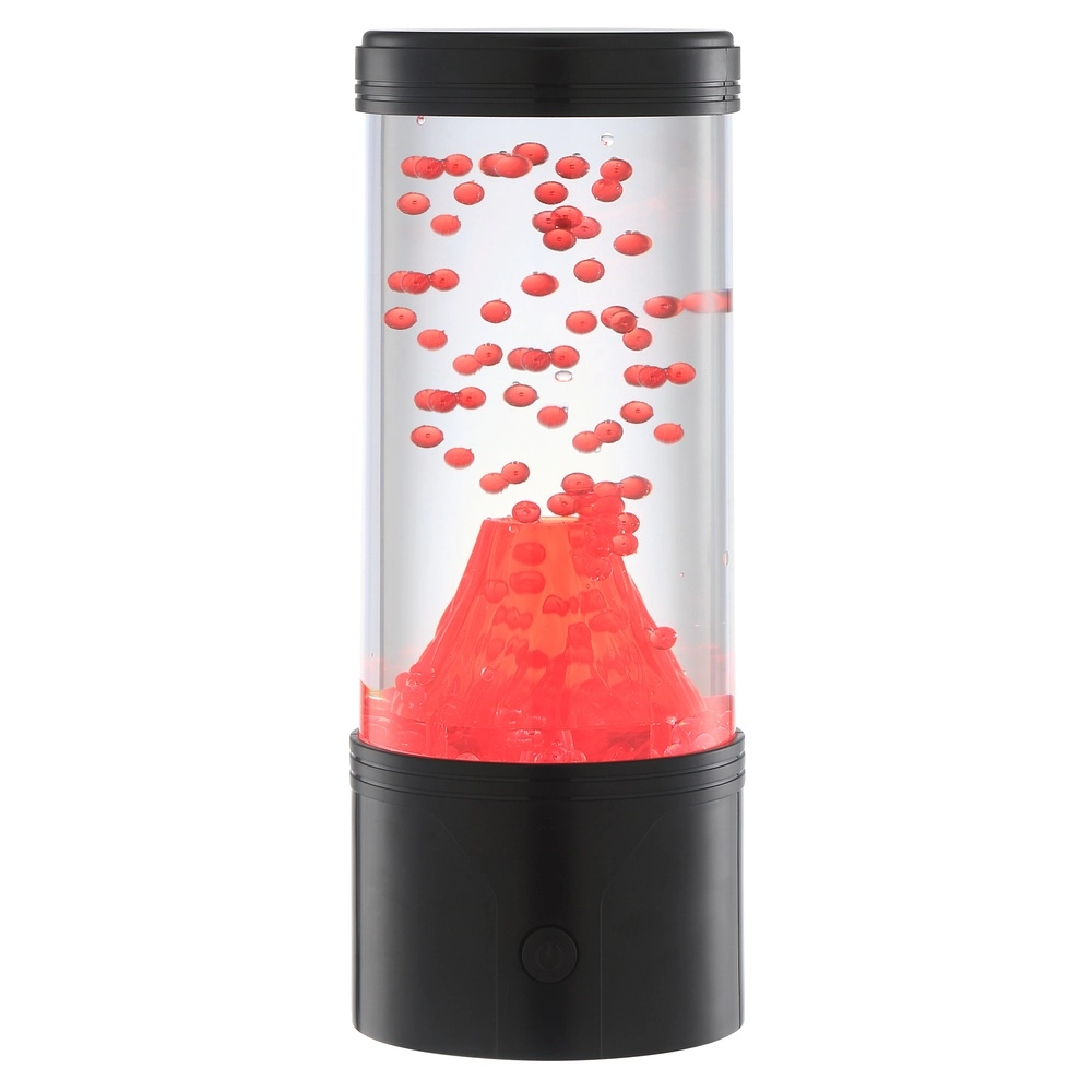 Lava lamp Vulcano Black