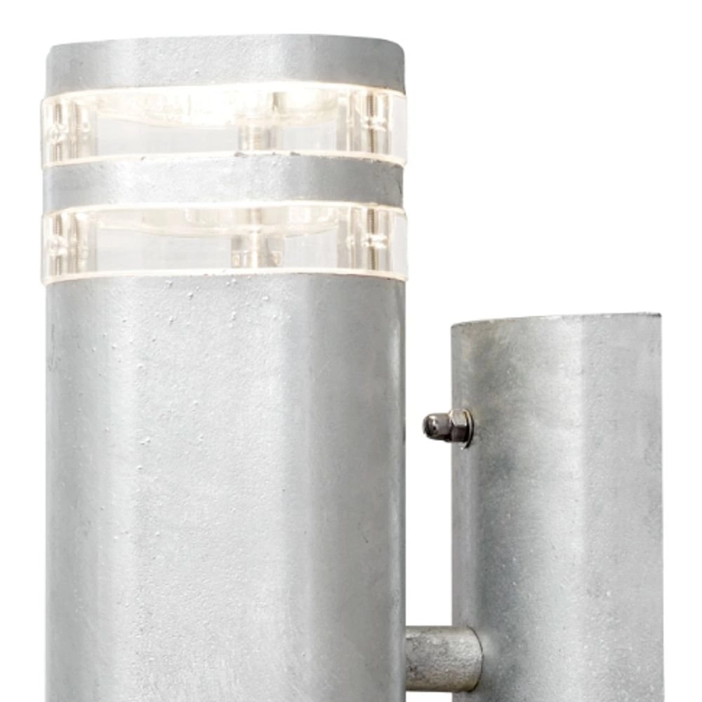 Wall spotlight Modena Up - Down 2-light 28cm zinc grey KonstSmide 7318307516326