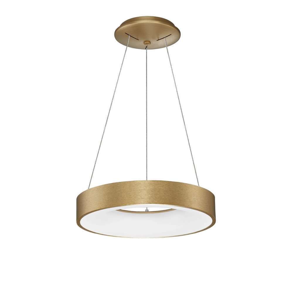 Pendant lamp Rando Thin gold Ø 38cm Lyora 5212017420169