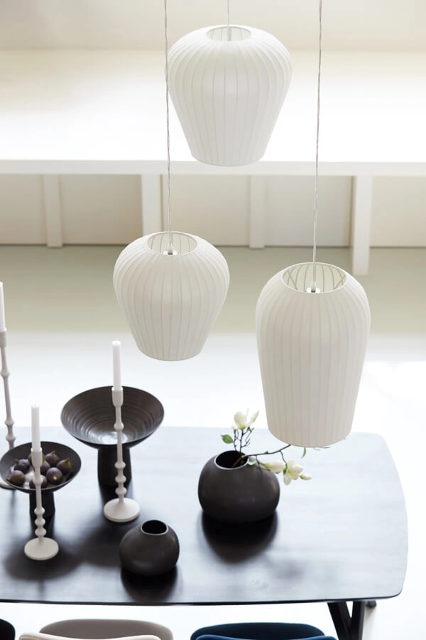 White pendant lamp Axel japandi Ø 31cm Light & Living 8717807638412